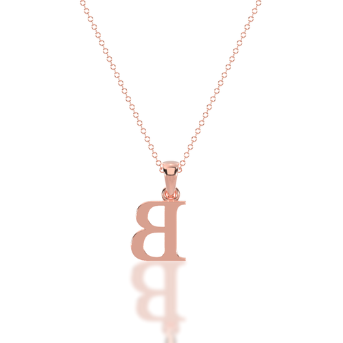 B - Alphabet Pendant