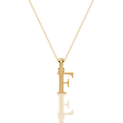 F - Alphabet Pendant