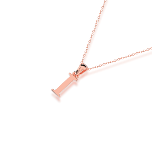 I - Alphabet Pendant