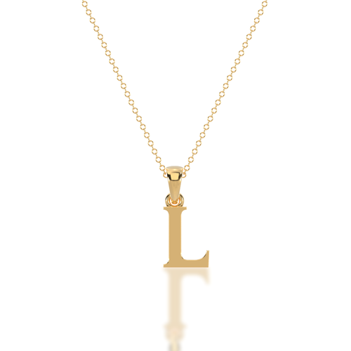 L - Alphabet Pendant