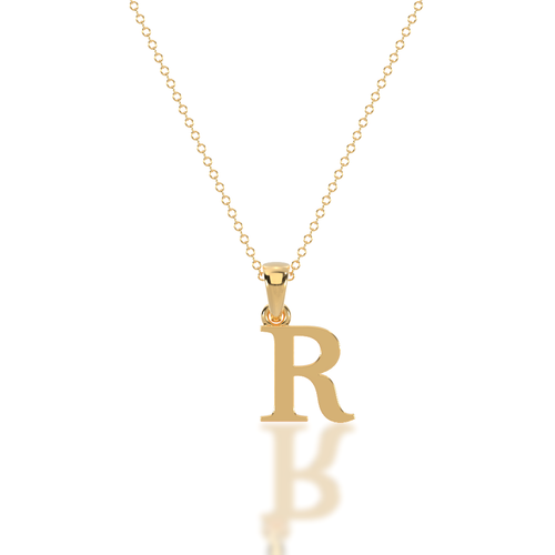 R - Alphabet Pendant