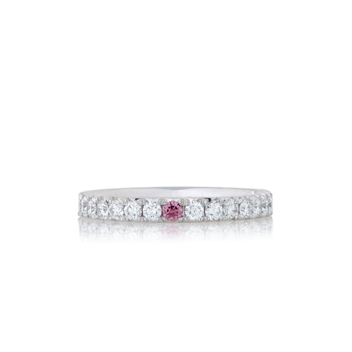 Argyle Pink and White diamond ring