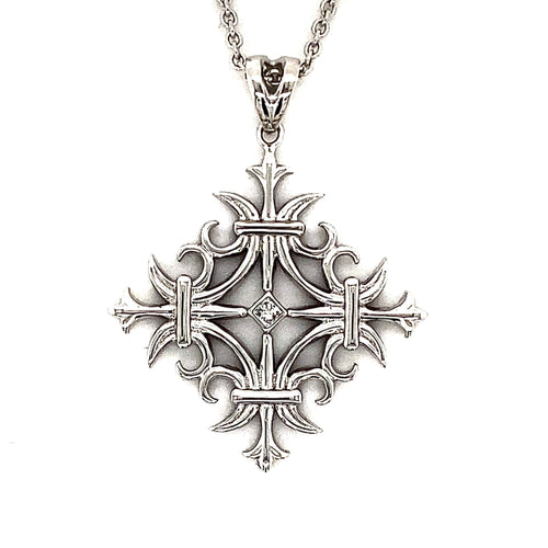 Rococo design pendant view from front