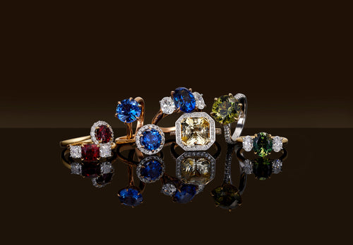 Tourmaline Rings