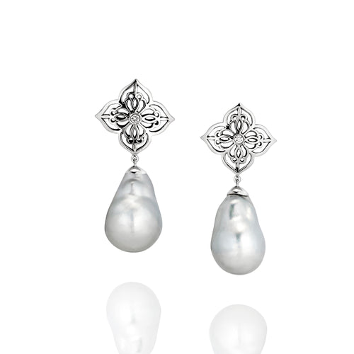 Valencia South Sea Pearl Drop earrings