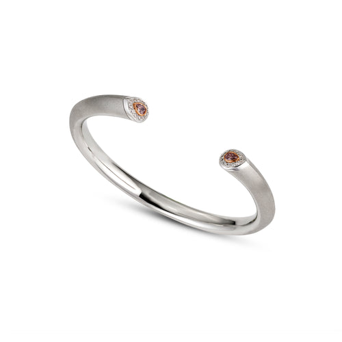 Argyle Pink Diamond And White Diamond Cuff Bracelet