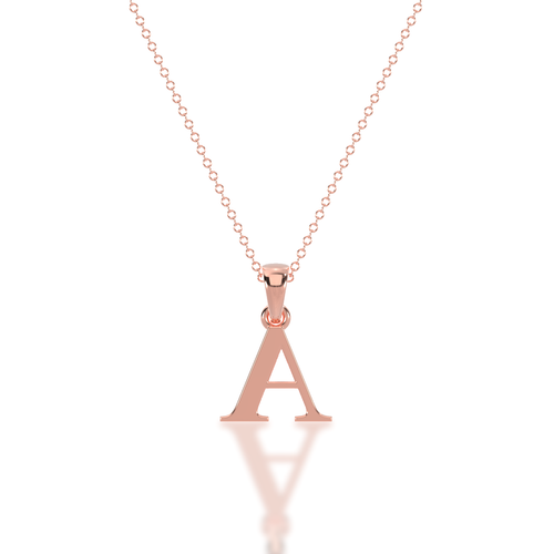 A - Alphabet Pendant