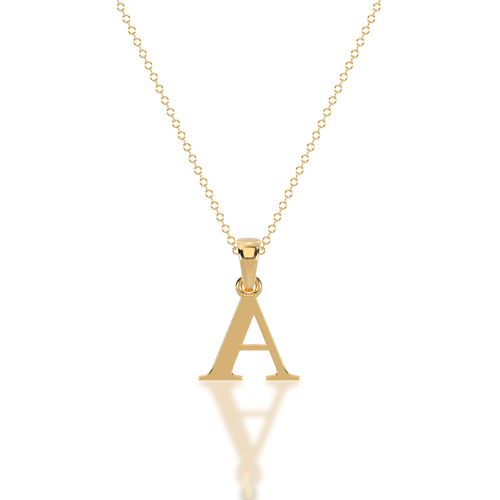A - Alphabet Pendant