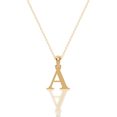 A - Alphabet Pendant