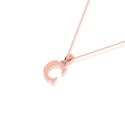 C - Alphabet Pendant