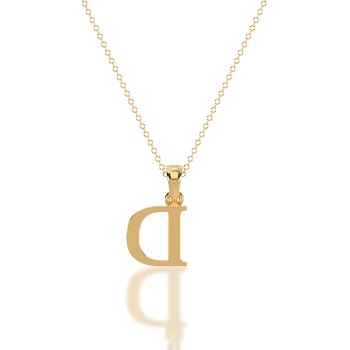 D - Alphabet Pendant