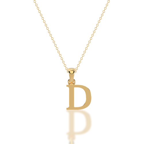 D - Alphabet Pendant