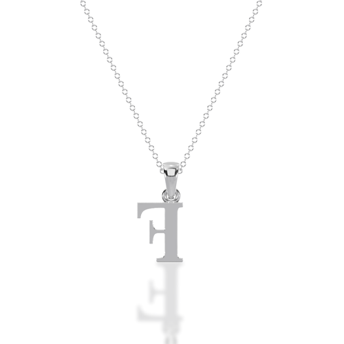 F - Alphabet Pendant