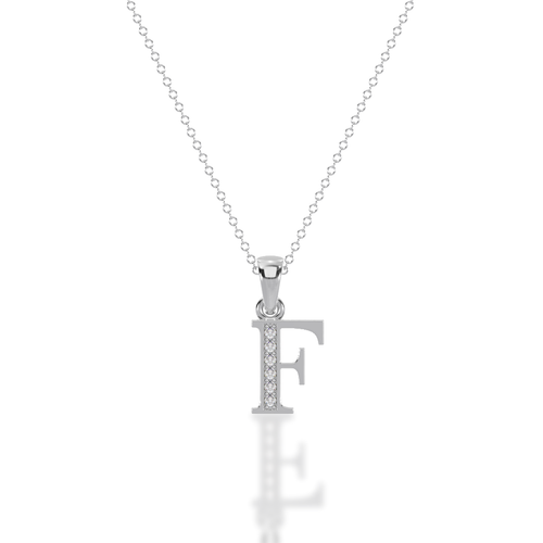F - Alphabet Pendant