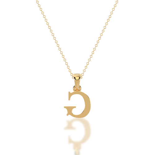 G - Alphabet Pendant