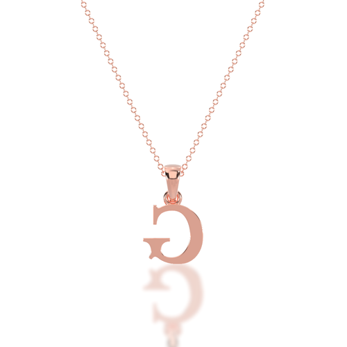 G - Alphabet Pendant