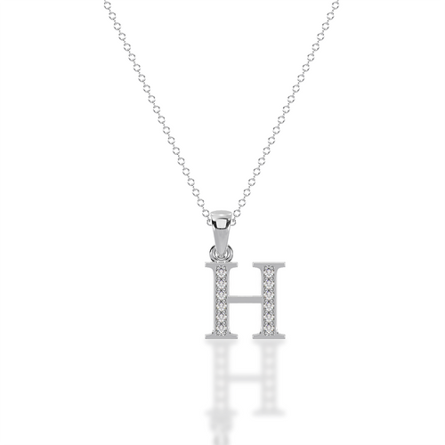 H - Alphabet Pendant