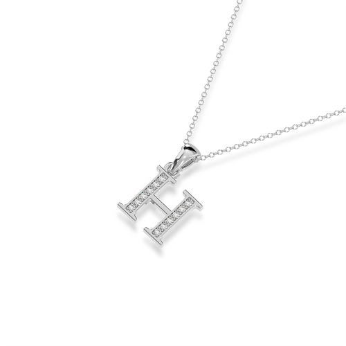 H - Alphabet Pendant