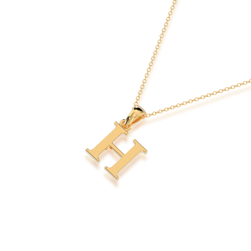 H - Alphabet Pendant
