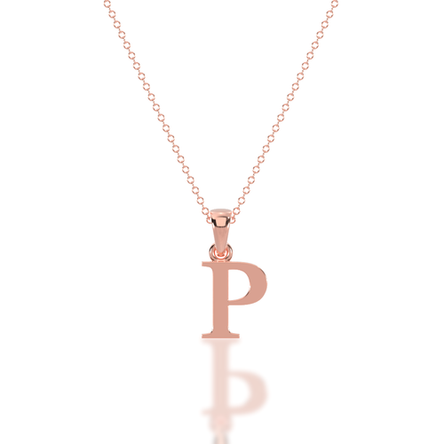 P - Alphabet Pendant