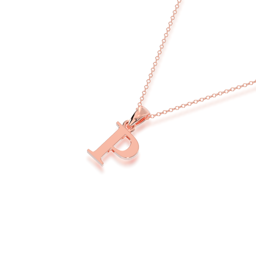 P - Alphabet Pendant