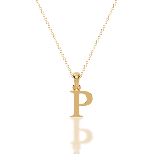 P - Alphabet Pendant