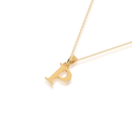P - Alphabet Pendant