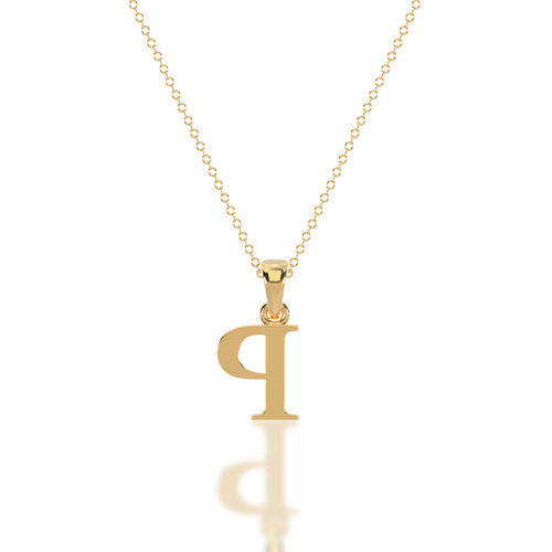 P - Alphabet Pendant