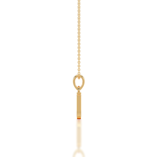 U - Alphabet Pendant