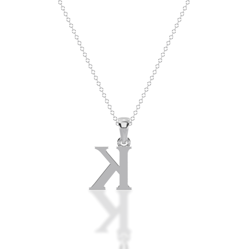 K - Alphabet Pendant