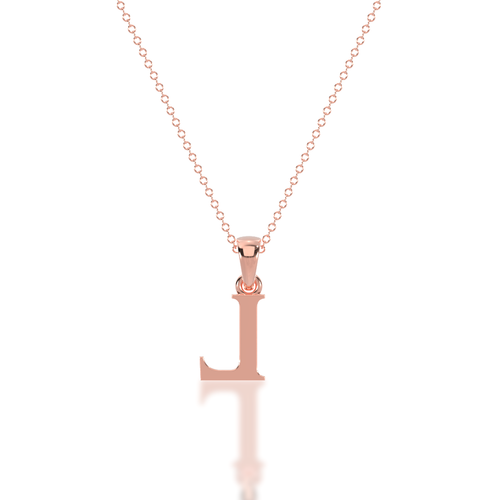 L - Alphabet Pendant