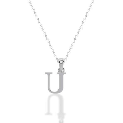 U - Alphabet Pendant