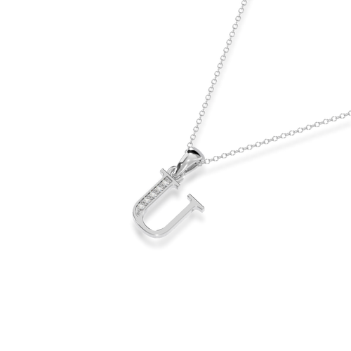 U - Alphabet Pendant