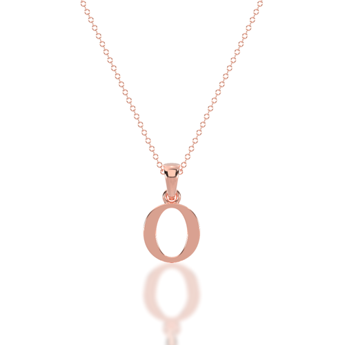 O - Alphabet Pendant