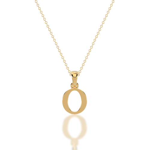O - Alphabet Pendant