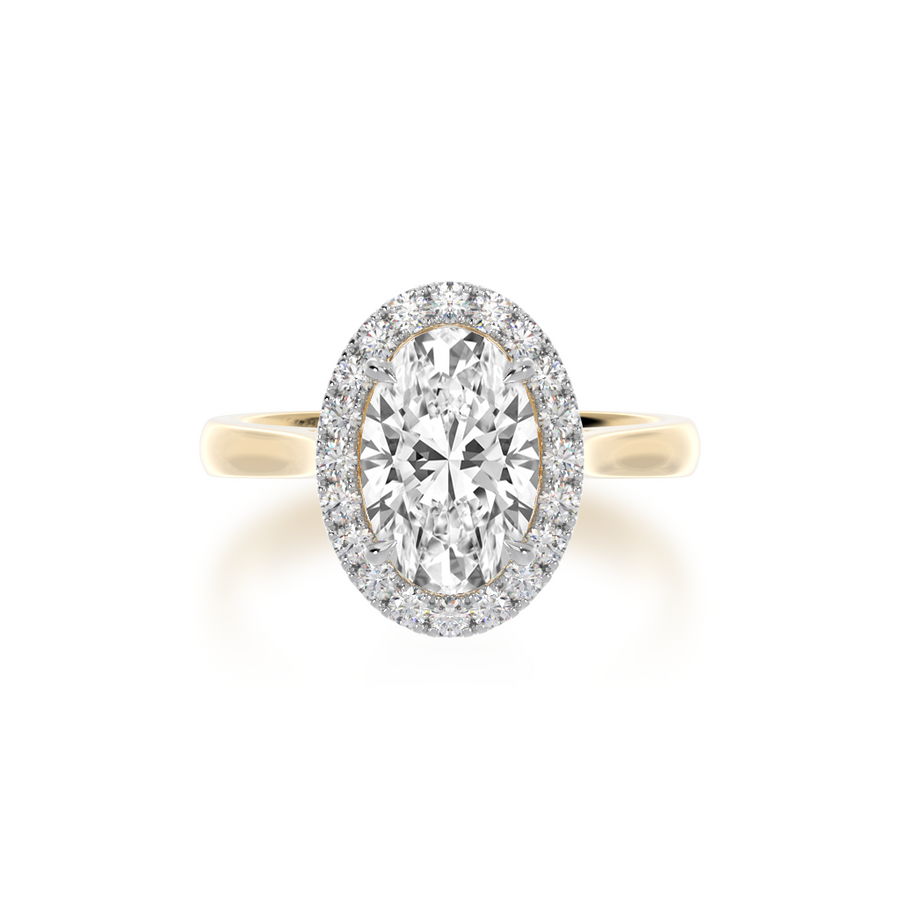 Halo top wedding ring on sale