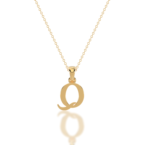 Q - Alphabet Pendant