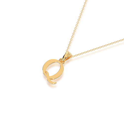 Q - Alphabet Pendant