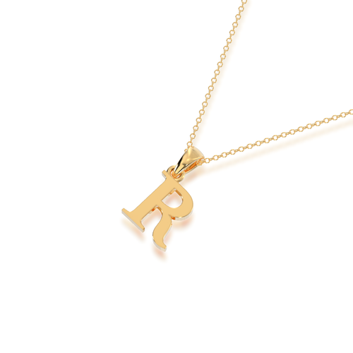 R - Alphabet Pendant