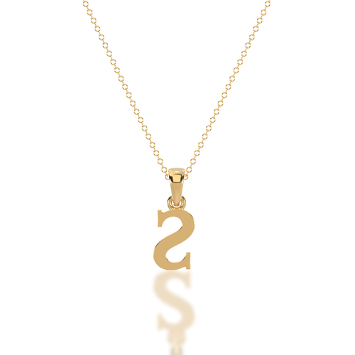 S - Alphabet Pendant