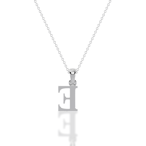 E - Alphabet Pendant