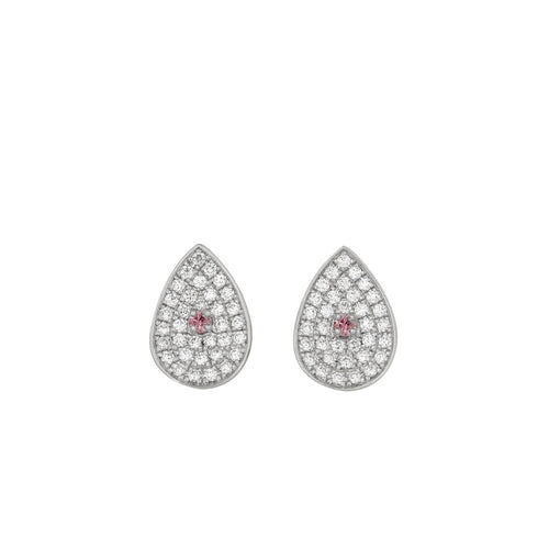 "Forever Pink" Argyle diamond earrings