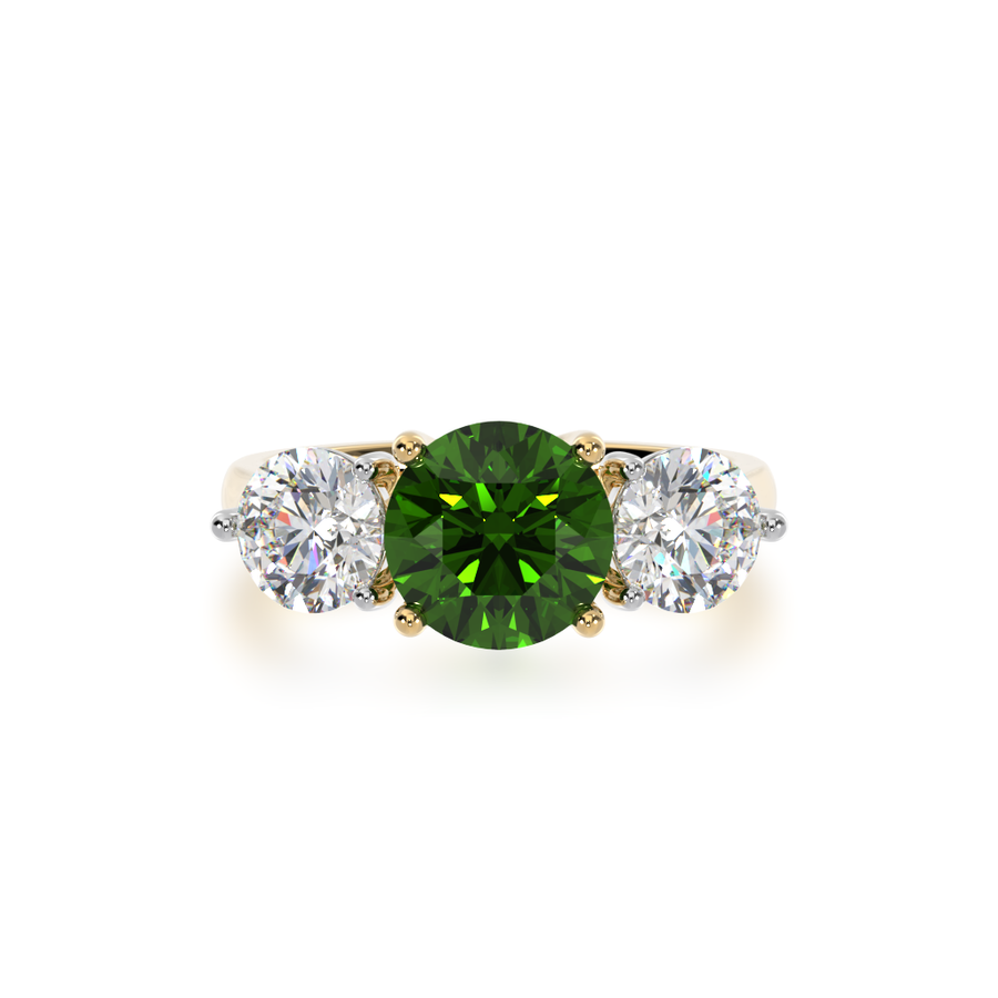 Green sapphire 2025 engagement rings