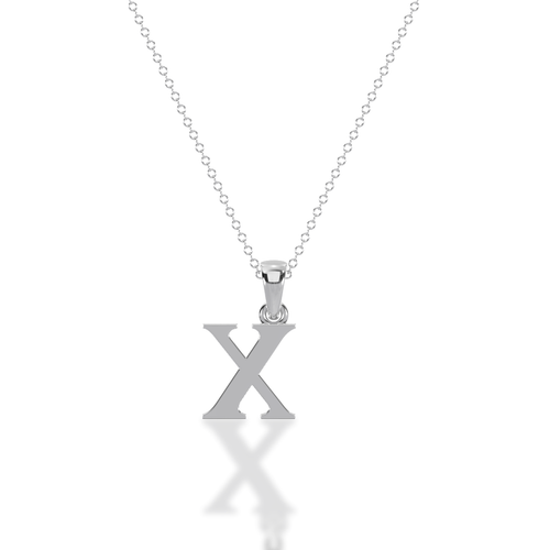 X - Alphabet Pendant