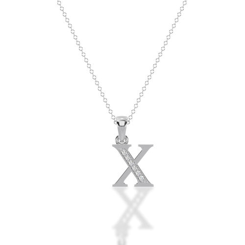 X - Alphabet Pendant