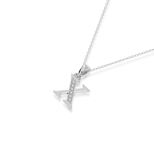 X - Alphabet Pendant