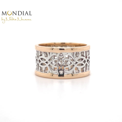 Mosaic Wide Band. Mandala Collection